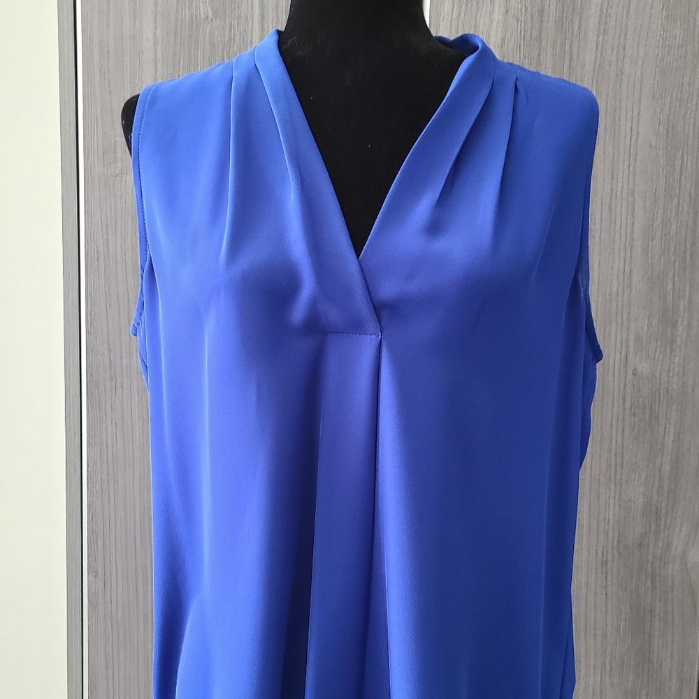 Calvin Klein Modern essentials blue dress top